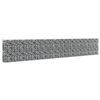 vidaXL Gabbione con Copertura in Acciaio Zincato 600x30x100 cm