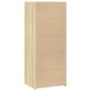 vidaXL Credenza Rovere Sonoma 50x41x124 cm in Legno Multistrato