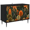 vidaXL Mobile TV ZAANDAM 69 x 33 x 50,5 cm Rovere Nero