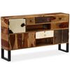 vidaXL Credenza in Legno Massello di Acacia 140x30x80 cm