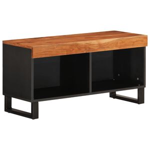 vidaXL Mobile Porta TV 85x33x43,5 cm in Legno Massello di Acacia