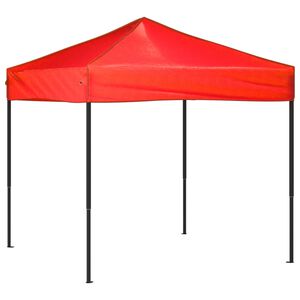 vidaXL Tenda per Feste Pieghevole Rossa 2x2 m