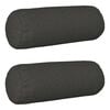vidaXL Federa 2 pcs HEERLEN Grigio Scuro &Oslash; 15 x 40 cm