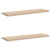 vidaXL Cuscini per Panchina SOEST 2 pz 100% Poliestere Crema