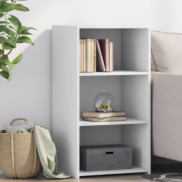 vidaXL Credenza Bianca 50x41x93 cm in Legno Multistrato