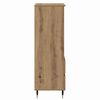 vidaXL Credenza Rovere artigianale 40 x 36 x 110 cm Legno multistrato