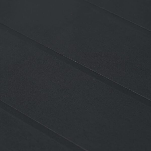 vidaXL Tavolo da Giardino Antracite 79x79x72 cm Plastica Stile Rattan