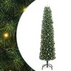 vidaXL Albero di Natale artificiale con 300 LED Verde 240 cm