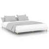 vidaXL Giroletto Bianco 120x200 cm in Legno Multistrato