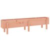 vidaXL Fioriera Rialzata Giardino 160x30x38 cm Legno Massello Douglas