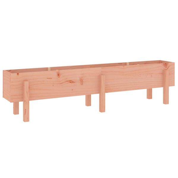 vidaXL Fioriera Rialzata Giardino 160x30x38 cm Legno Massello Douglas