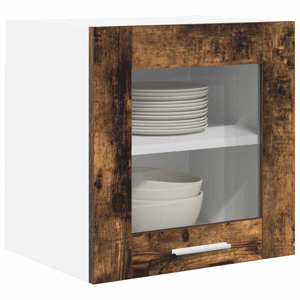 vidaXL Armadio pensile Rovere fum&eacute; 40 x 31 x 40 cm Legno multistrato