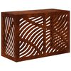vidaXL Copertura per condizionatore d'aria Ruggine 90 x 40 x 60 cm