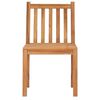 vidaXL Set da pranzo da giardino 7 pz 140x80 cm in legno massello di teak