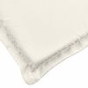 vidaXL Cuscini Sedia Schiena Bassa 6 pz Crema Mélange 100x50x4 Tessuto
