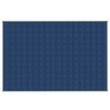 vidaXL Coperta Ponderata Blu 135x200 cm 10 kg Tessuto