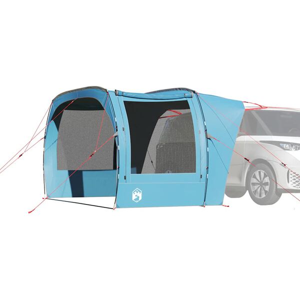 vidaXL Tenda da Campeggio per Auto Blu Impermeabile