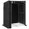 vidaXL Rastrelliera per Legna con Copertura Antipioggia 150x100x200 cm