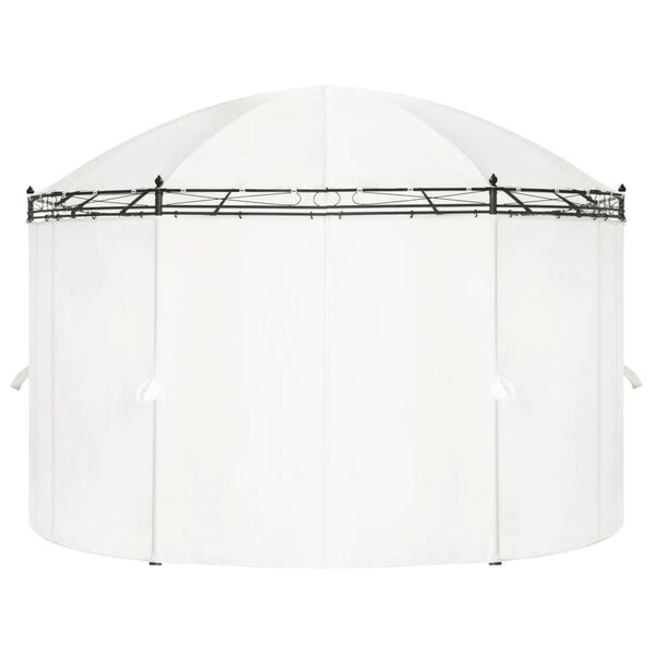 vidaXL Gazebo Bianco Crema 530x350x265 cm