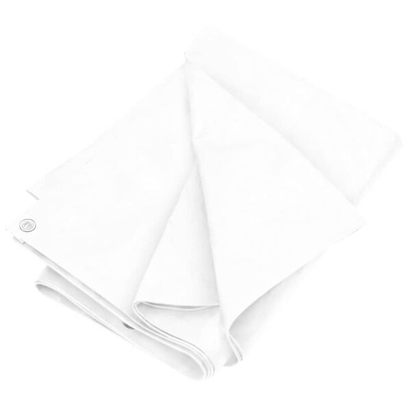 vidaXL Telone 180 g/m&sup2; 4x8 m Bianco HDPE