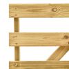 vidaXL Panca da Giardino 120 cm in Legno di Pino Impregnato