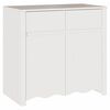 vidaXL Credenza con cassetto Drammen Bianco 79 x 43 x 75.5 cm