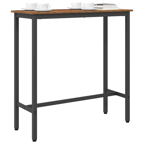 vidaXL tavolo Legno vecchio 100 x 40 x 100,5 cm