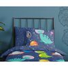 Good Morning Copripiumino Bambini DINOSPACE 140x200/220 cm Multicolore