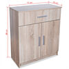vidaXL Credenza in Legno Multistrato 71x35x88 cm Rovere
