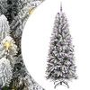vidaXL Albero di Natale artificiale Bianco 240 cm