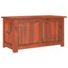 vidaXL Cassapanca con Coperchio Marrone in Legno Massello di Acacia