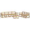 vidaXL Set di divani da esterno 8 pcs Bianco 59 x 59 x 37 cm