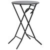 vidaXL Tavolo da Giardino Antracite 50 x 50 x 72 cm Metallo