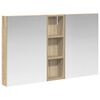 vidaXL Set di Armadi da Bagno 3 pz 100 x 10,5 x 60,5 cm