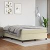 vidaXL Struttura Letto a Rete a Molle Crema 140x190 cm in Similpelle