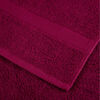 vidaXL Set ASciugamani SOLUND 8 pz Bordeaux 600 gsm