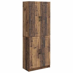 vidaXL Set di armadi 2 pz Legno ingegnerizzato