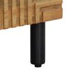 vidaXL Credenza Marrone 40x33x110 cm in Legno Massello di Mango