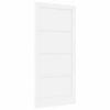 vidaXL Porta Interna 93 x 202 cm Legno compensato Bianco