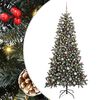 vidaXL Albero di Natale artificiale con 300 LED Verde 240 cm