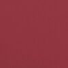 vidaXL Cuscino per Lounger Sole Rosso vino 178 x 60 x 4 cm