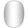 vidaXL Specchio da Parete Argento 30x25 cm
