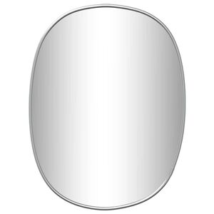 vidaXL Specchio da Parete Argento 30x25 cm