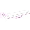 vidaXL Scaffali a Parete 4 pz Bianco Lucido 23x23,5x3,8 cm in MDF