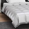 vidaXL Duvet Estivo Argento 220 x 200 cm Satin e Micropile