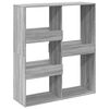 vidaXL Divisorio Grigio Sonoma 100x33x115 cm in Truciolato