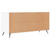 vidaXL Mobile Porta TV Bianco 102x36x50 cm in Legno Multistrato