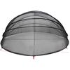 vidaXL Dome Piscina Nero 592 x 590 x 275 cm