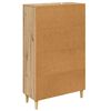 vidaXL Credenza Rovere artigianale 70 x 31 x 115 cm Legno multistrato