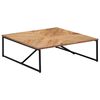 vidaXL Tavolino da Salotto 110x110x36 cm Legno Massello di Acacia